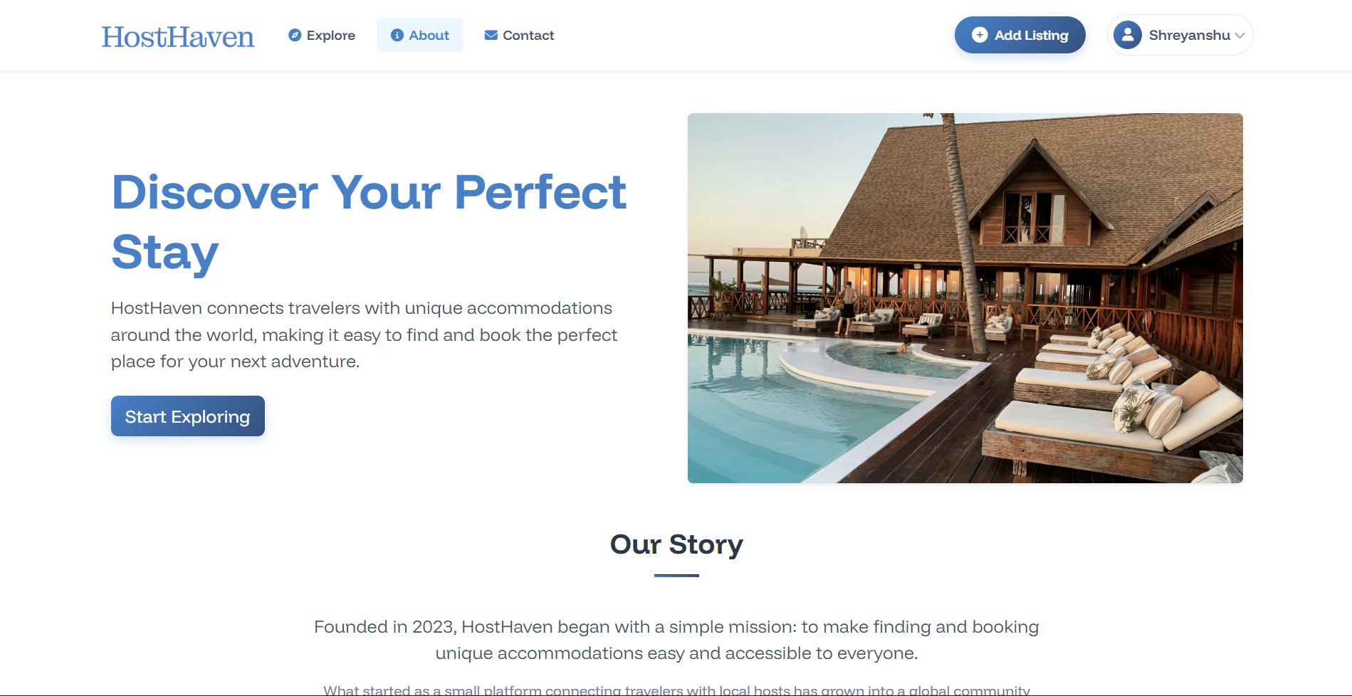 HostHaven Booking